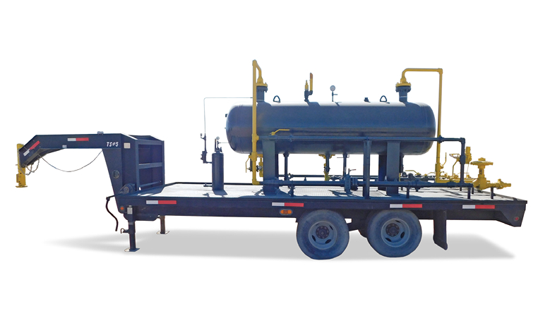 SEPARADOR HORIZONTAL DE FRAC TRIFÁSICO 36" X 10' (1440 PSI)