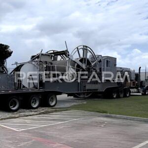 Unidad Coiled Tubing NOV HydraRig HR6100 con sarta concéntrica 2015 montada sobre remolque y tractor Kenworth